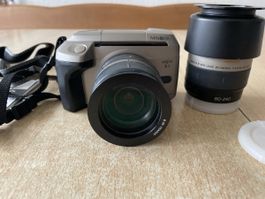 Minolta Vectis S-1 Kamera mit zwei Objektiven Set