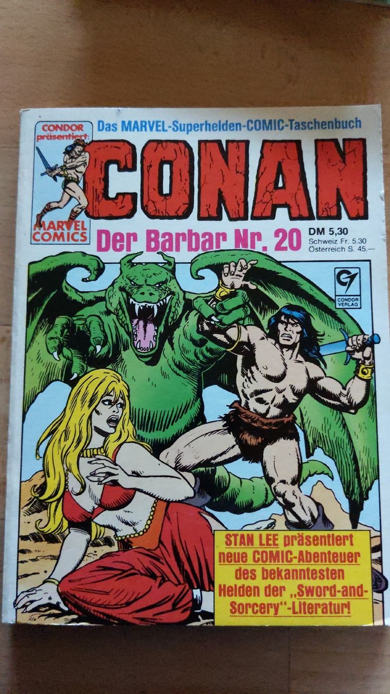 Fumetti: Marvel-Comic-Taschenbuch "Conan der Barbar" Nr. 20, Top! – Usato da Niederscherli venduto da Mon_Art