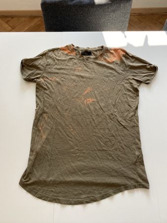 GAZNAWI T-Shirt, Khaki/Orange, Gr. XL