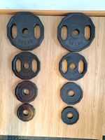 8 assortierte Olympia Hantelscheiben (LOT2480XXL#SPA99)
