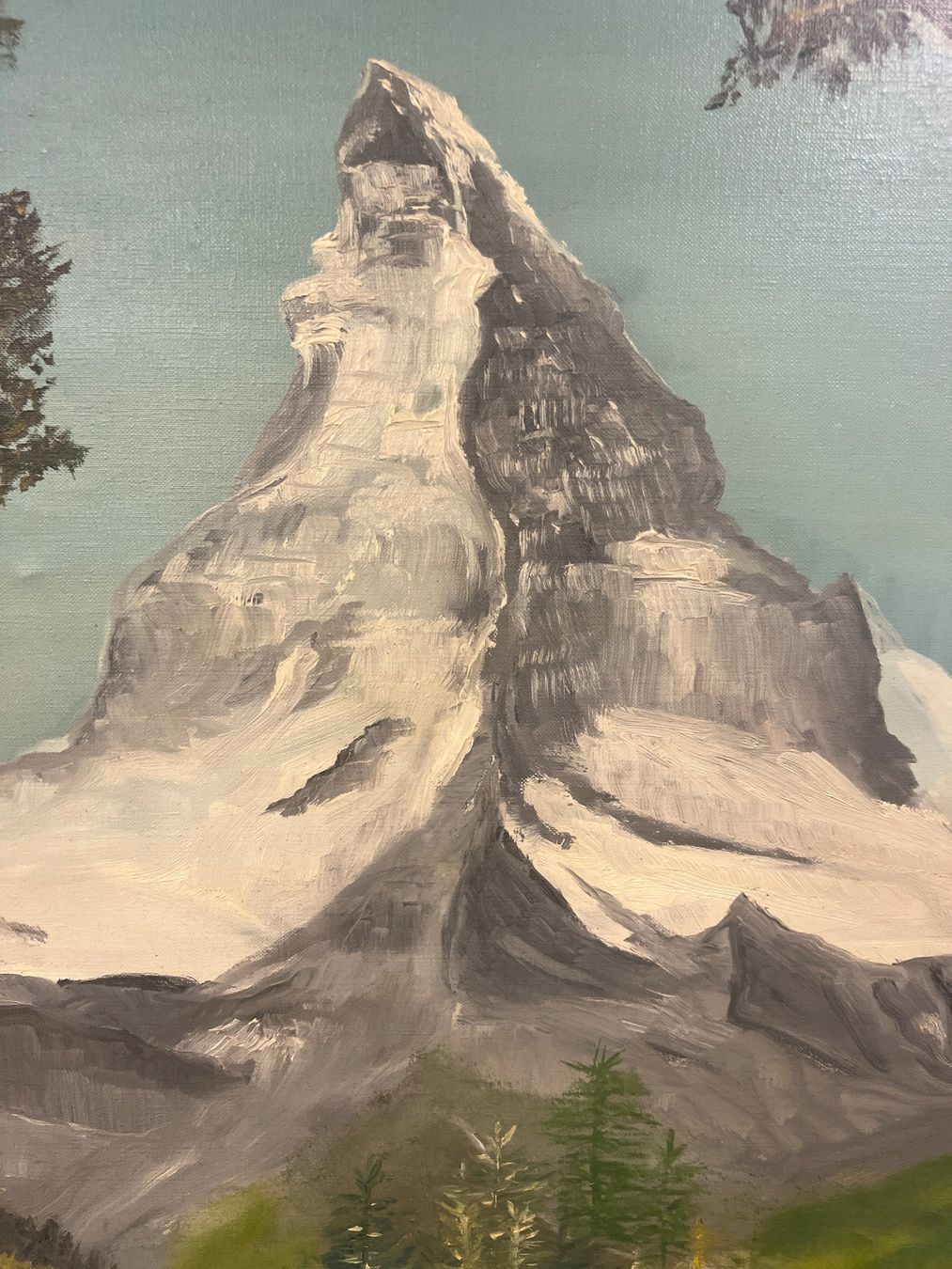 Gemälde: Grande huile sur toile signée – Gebraucht aus Genève von Qanil77 6
