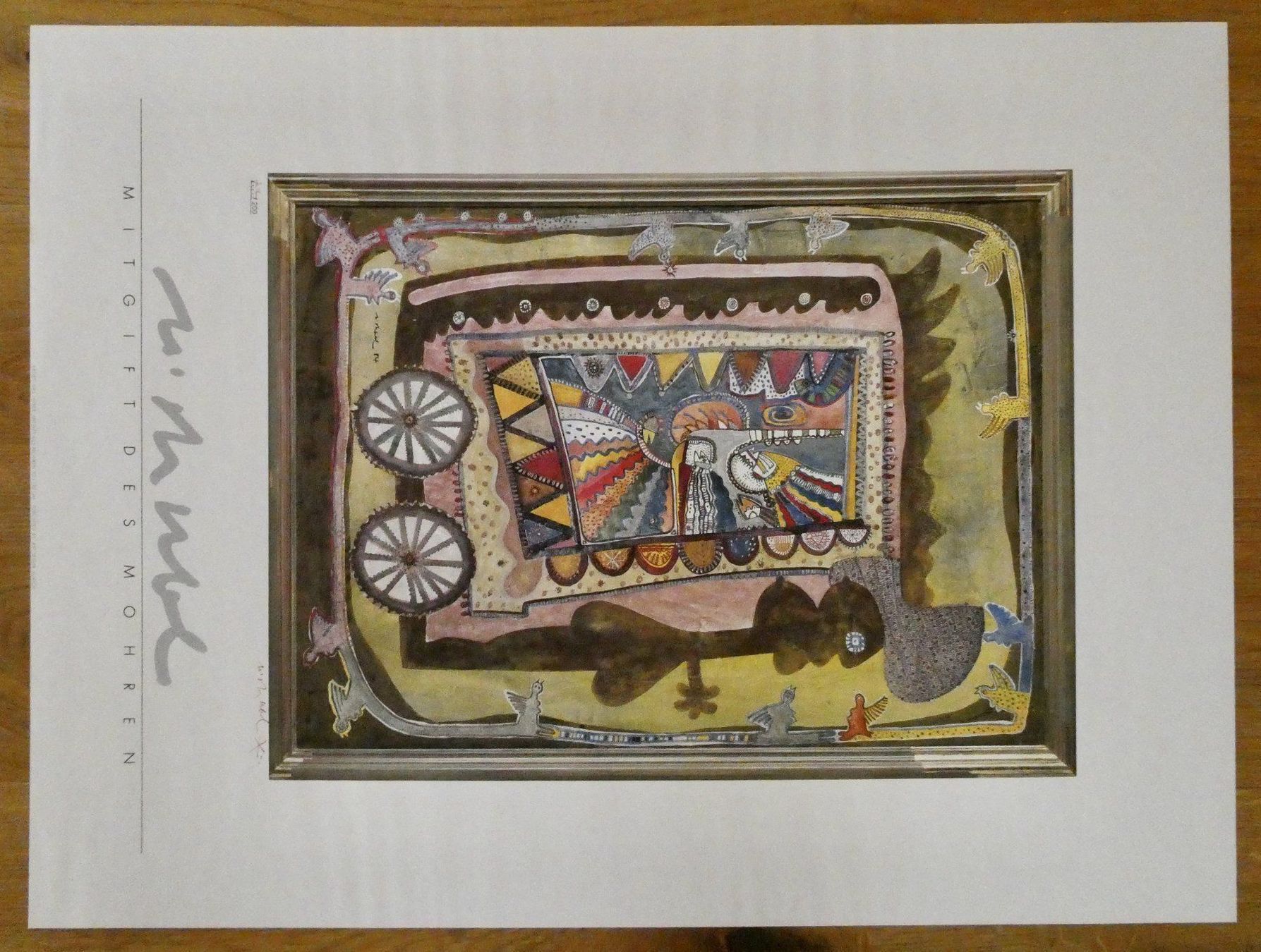 Foto & Immagini: Mitgift des Mohren, Urs Huber Kunstdruck – Usato da Lüchingen venduto da Eeizo 1