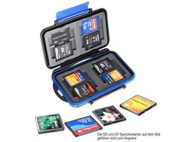 Speicherkarten Box extra sicher + Stabil 8 x SDXC 4x CF