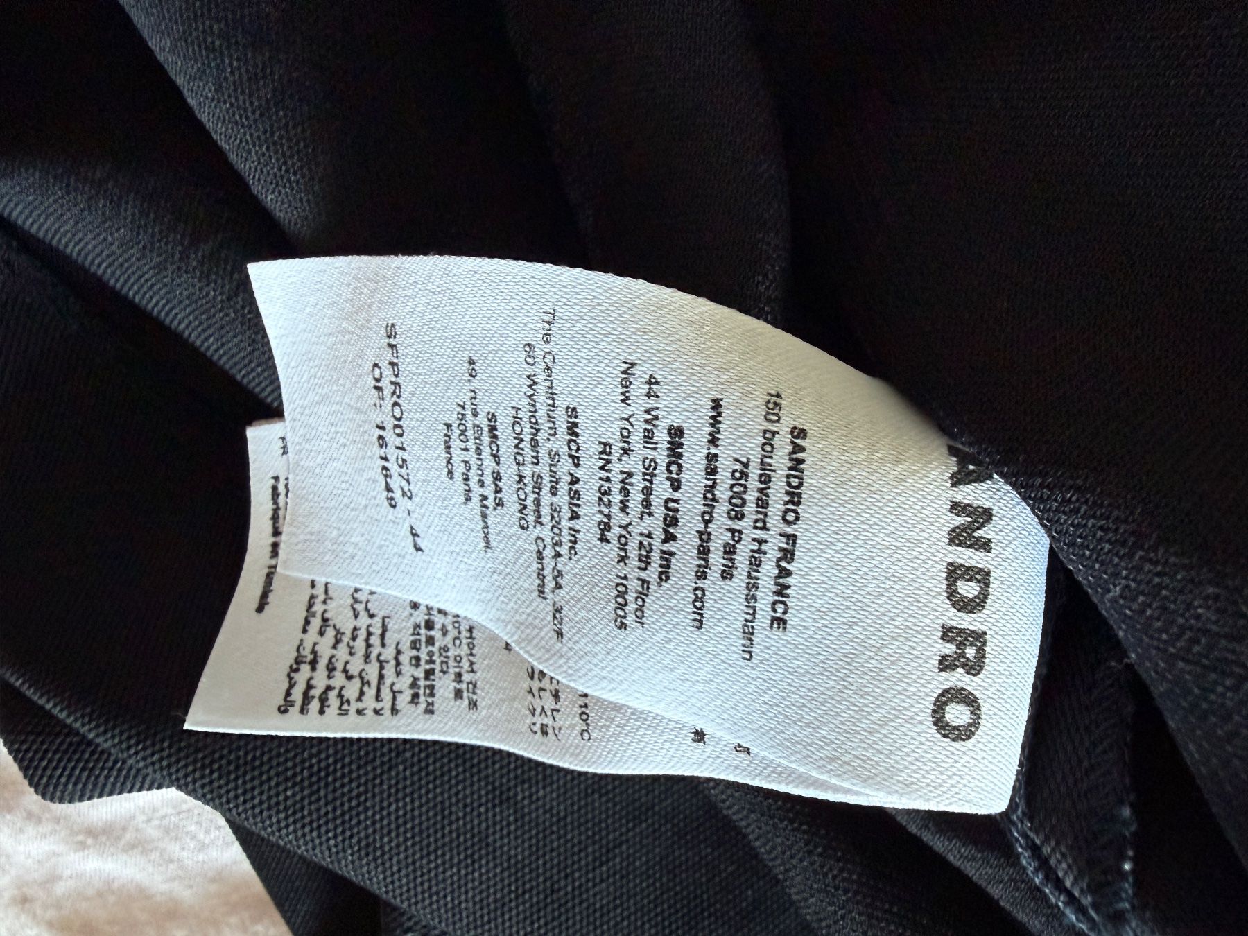 Sandro Vestiti: Kleid SANDRO - navy 36/S – Nuovo (secondo la descrizione) da Horw venduto da toasteronline 7