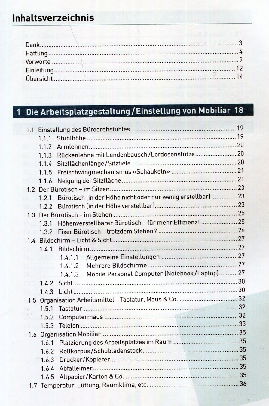 Bücher: Ergonomie, Arbeitsplatz, Ratgeber – Gebraucht aus Aarau von Elmaar41 2