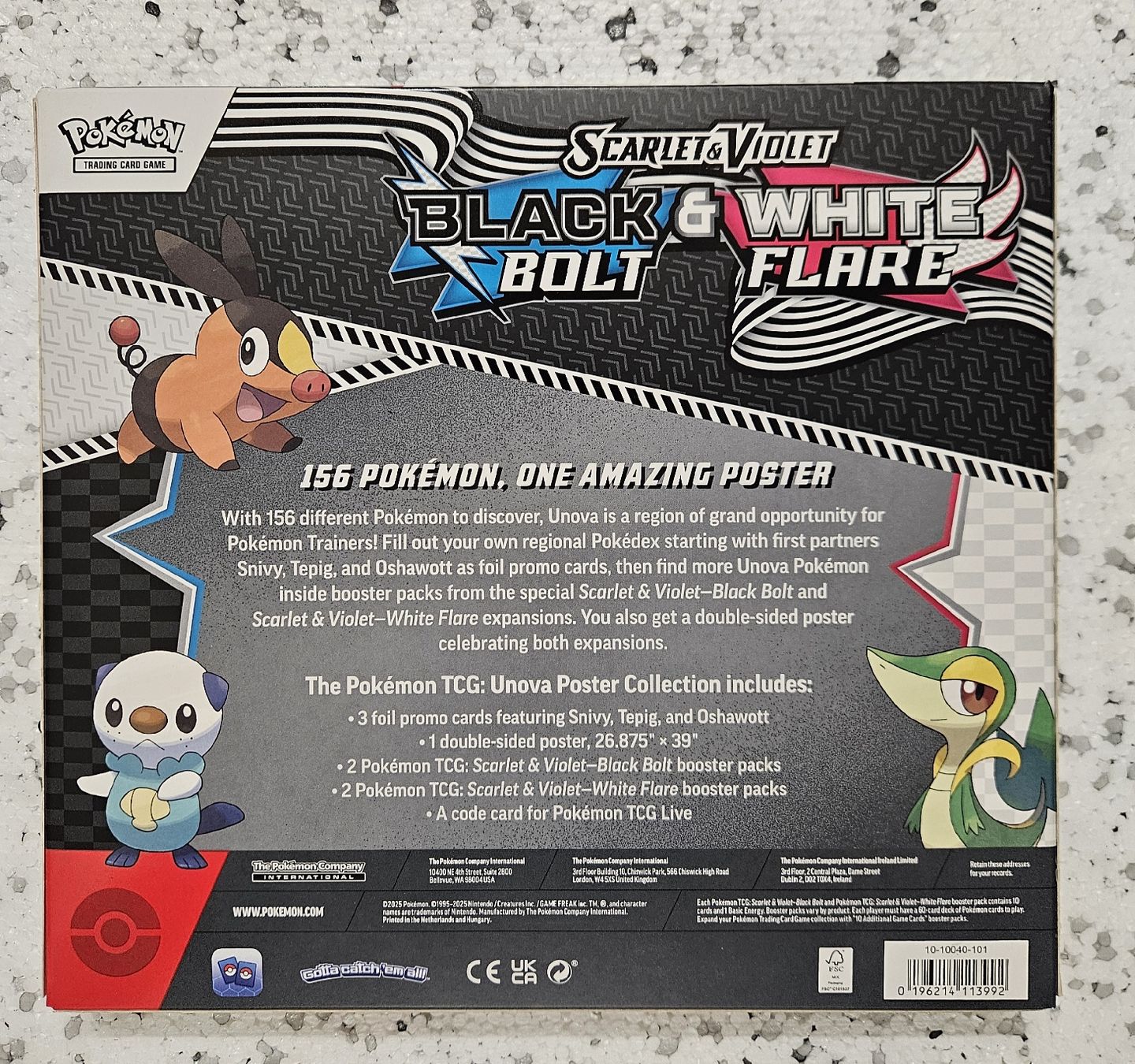 Pokémon Carte collezionabili: Pokemon Unova Poster Collection Black White Eng – Nuovo e nell'imballaggio originale da Bern venduto da Ciprofloxacina 1