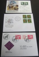 Schweiz Tag der Briefmarke 3 verschiedene Belege