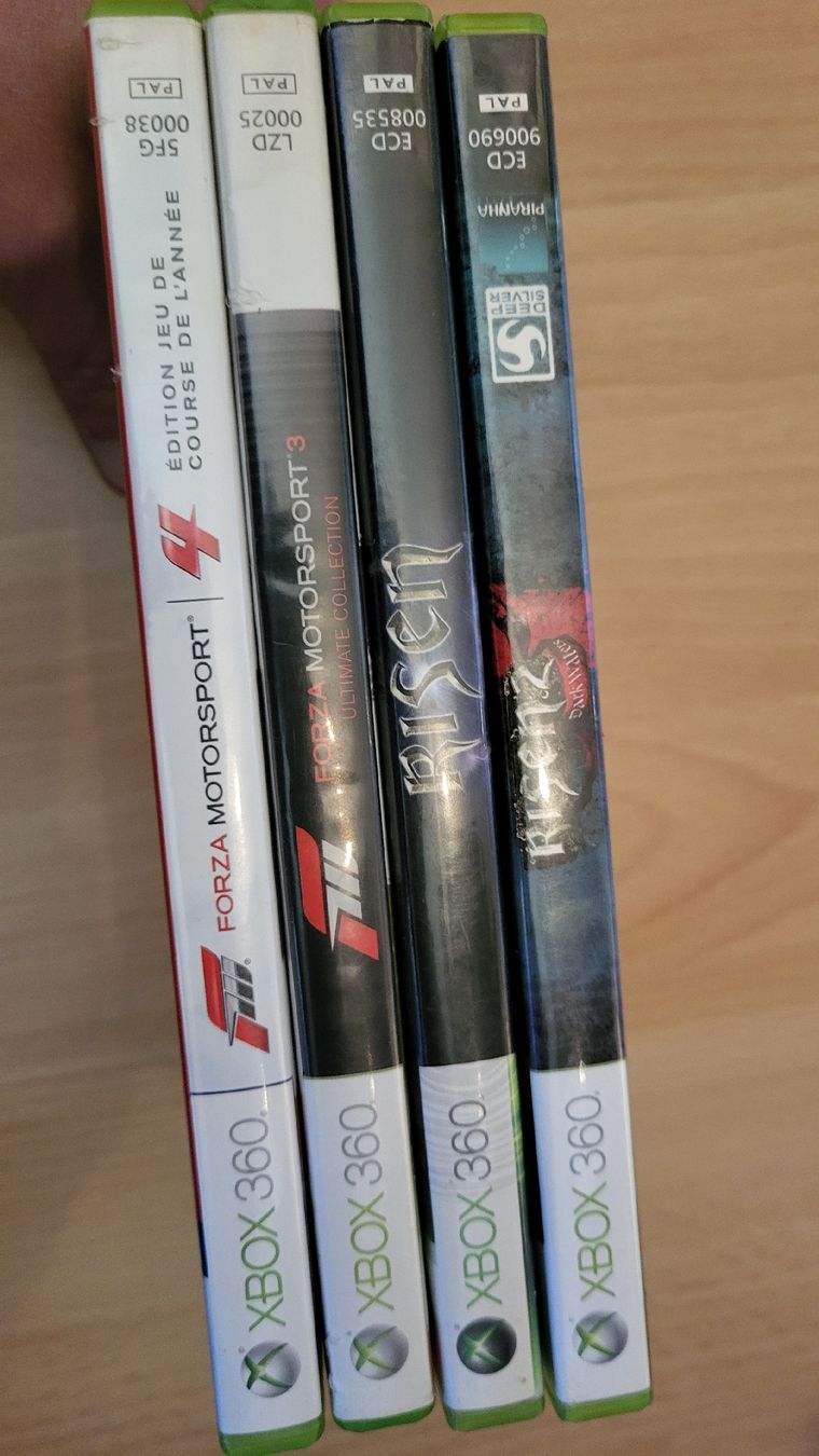 Giochi: X Box 360 Spiele Sammlung 4x Kompl.mit Anleitung. – Usato da Biel/Bienne venduto da Retrohr 5