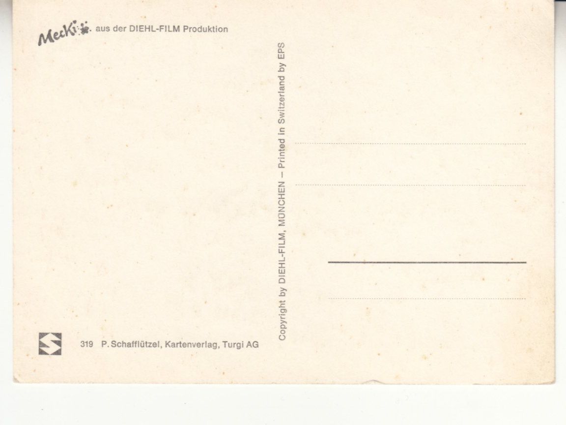 Cartoline postali: Mecki Karte 319 – Usato da Bürglen TG venduto da StampGraf 1