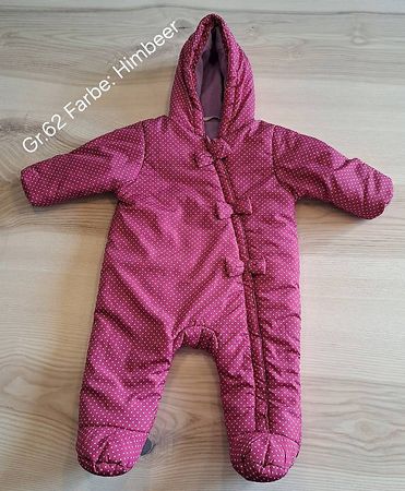 Schneeanzug & Wintermütze Grösse 62