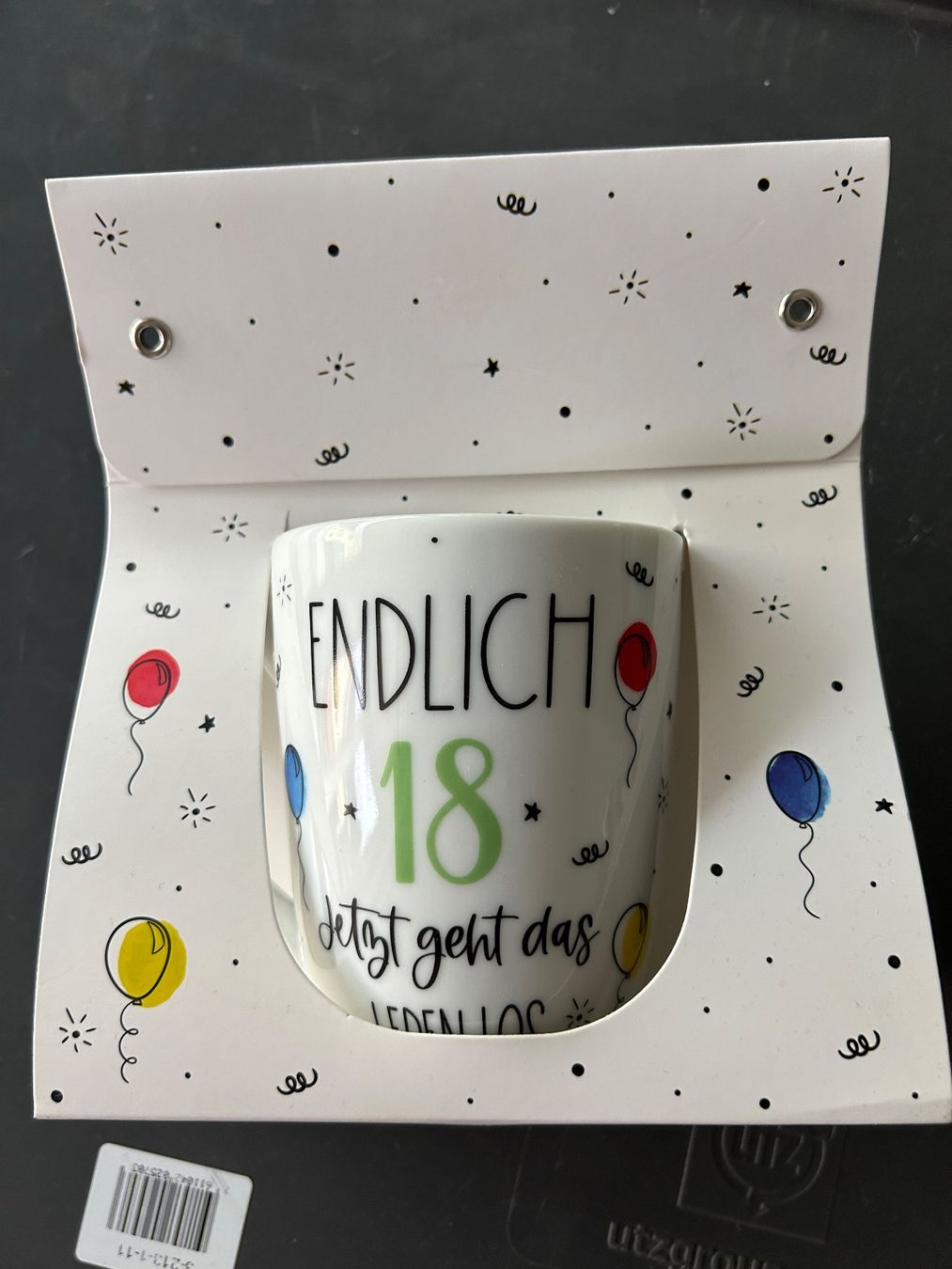 Tazze: Endlich 18 - Tasse – Nuovo e nell'imballaggio originale da Saland venduto da truedin 1