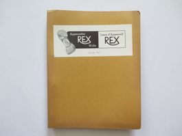 Appenzeller Rex Wolle - Album Nr. 2 - ca. 1950 - 1 Ordner