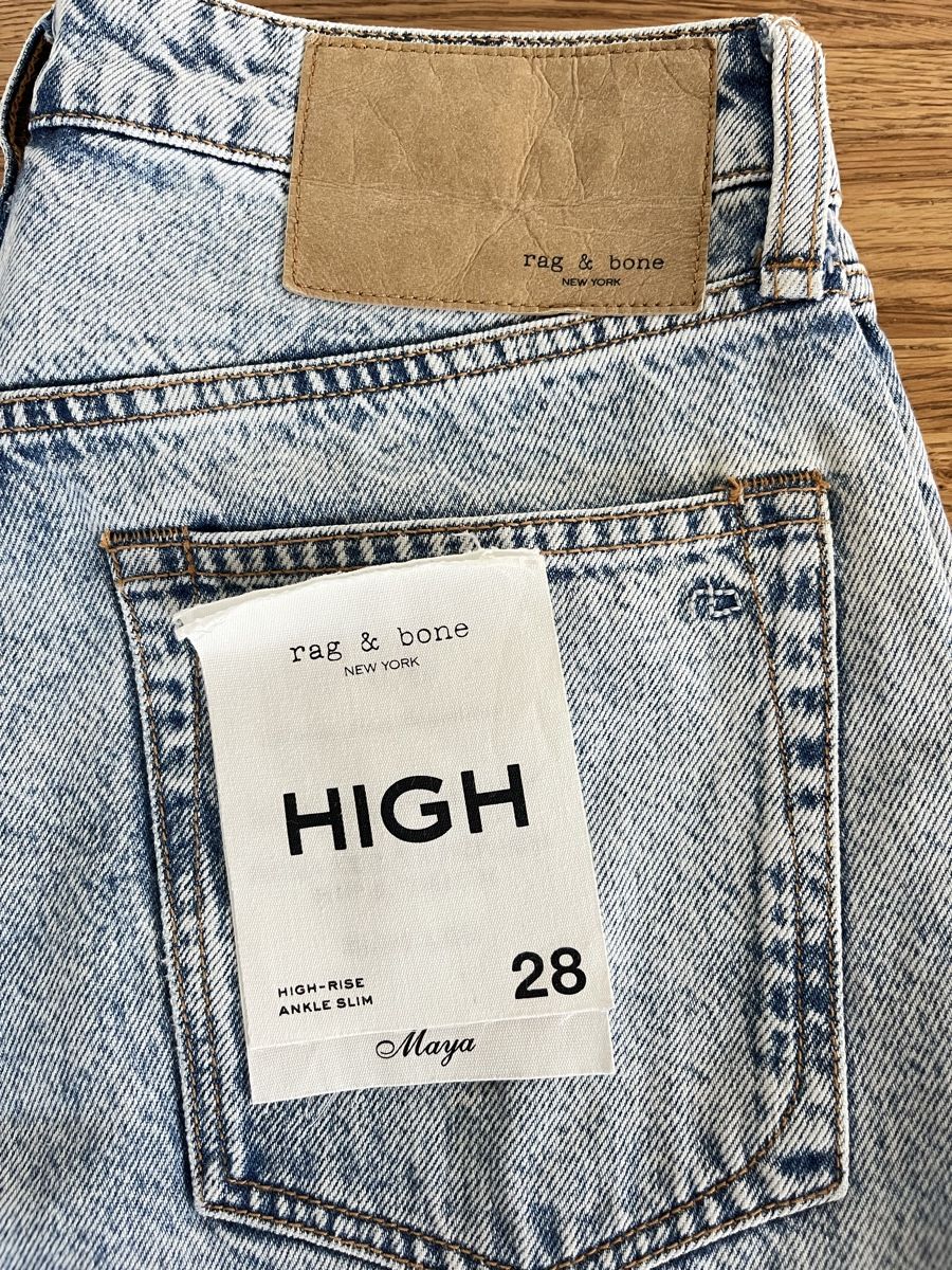 Jeans: RAG & BONE Mom Jeans Maya High Rise, Gr. 27 28 – Usato da Küsnacht ZH venduto da madrilena77 2