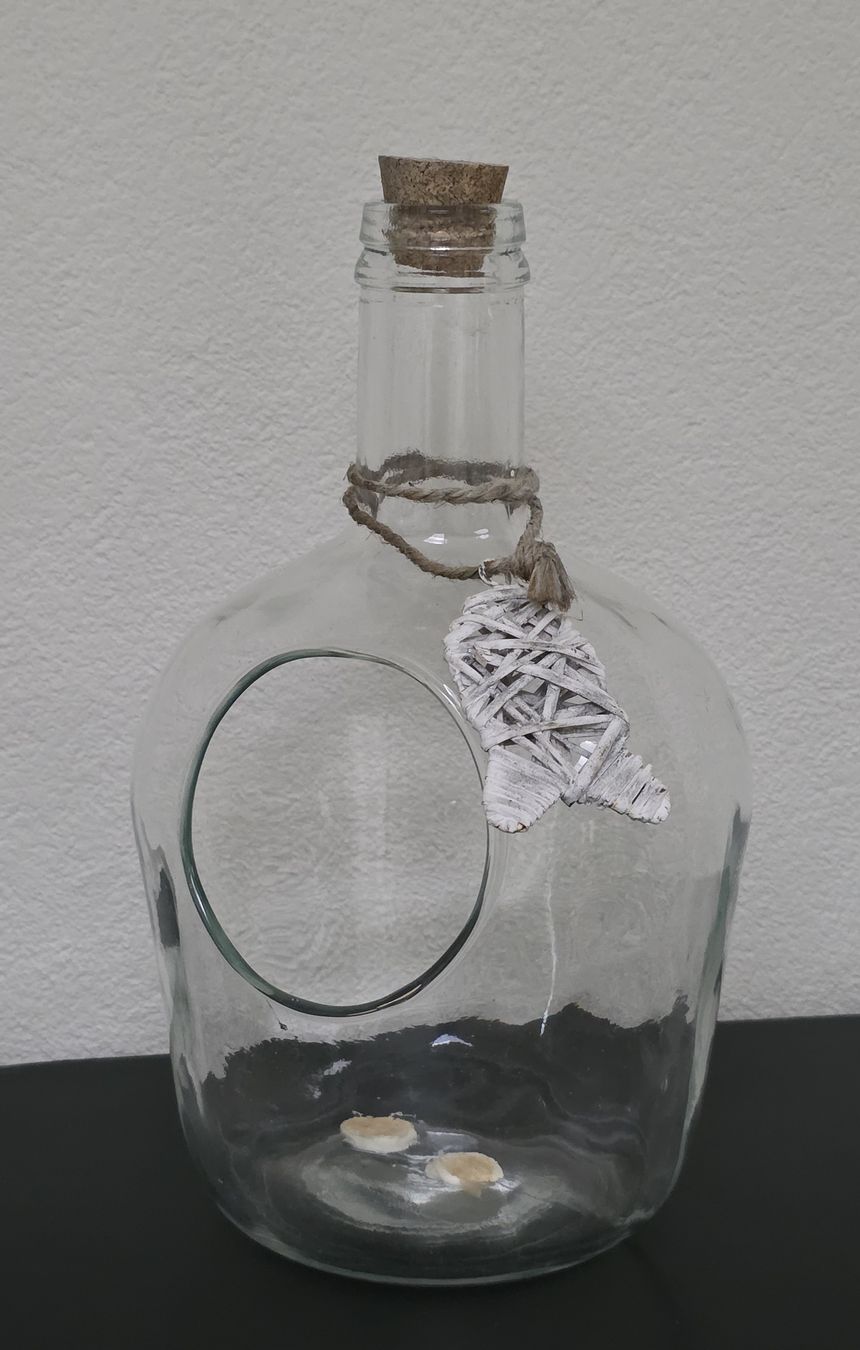 Tutte le decorazioni: Glasflasche Dekoration Dekoflasche – Usato da Rheinsulz venduto da Gilea 1