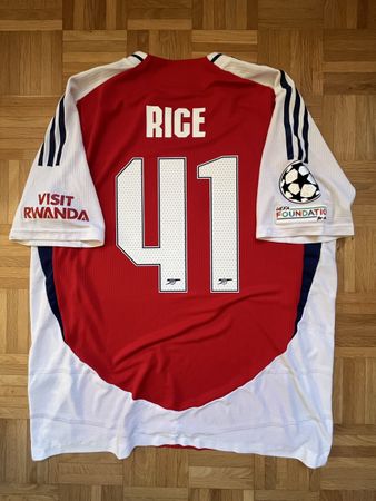 Original Rice Arsenal 2024/25 Authentic Trikot XL UCL