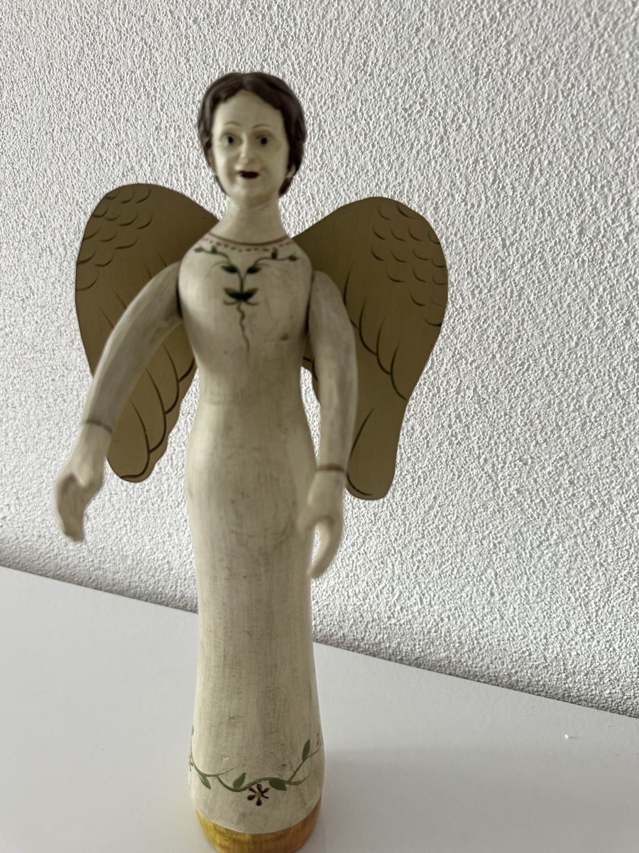 Sculture & Statue: Vintage Holz Engel – Usato da Oberentfelden venduto da vilibrand