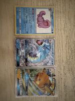 Pokémon Karten Quagsire, Gyarados, Raichu GX 3er Set neu