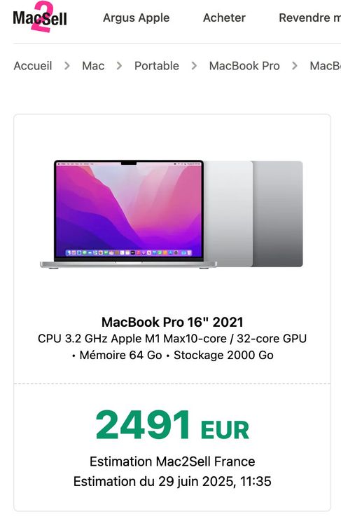 Macbook Pro 16
