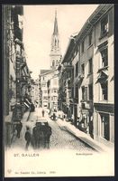St. Gallen, Partie in der Schmidgasse, B