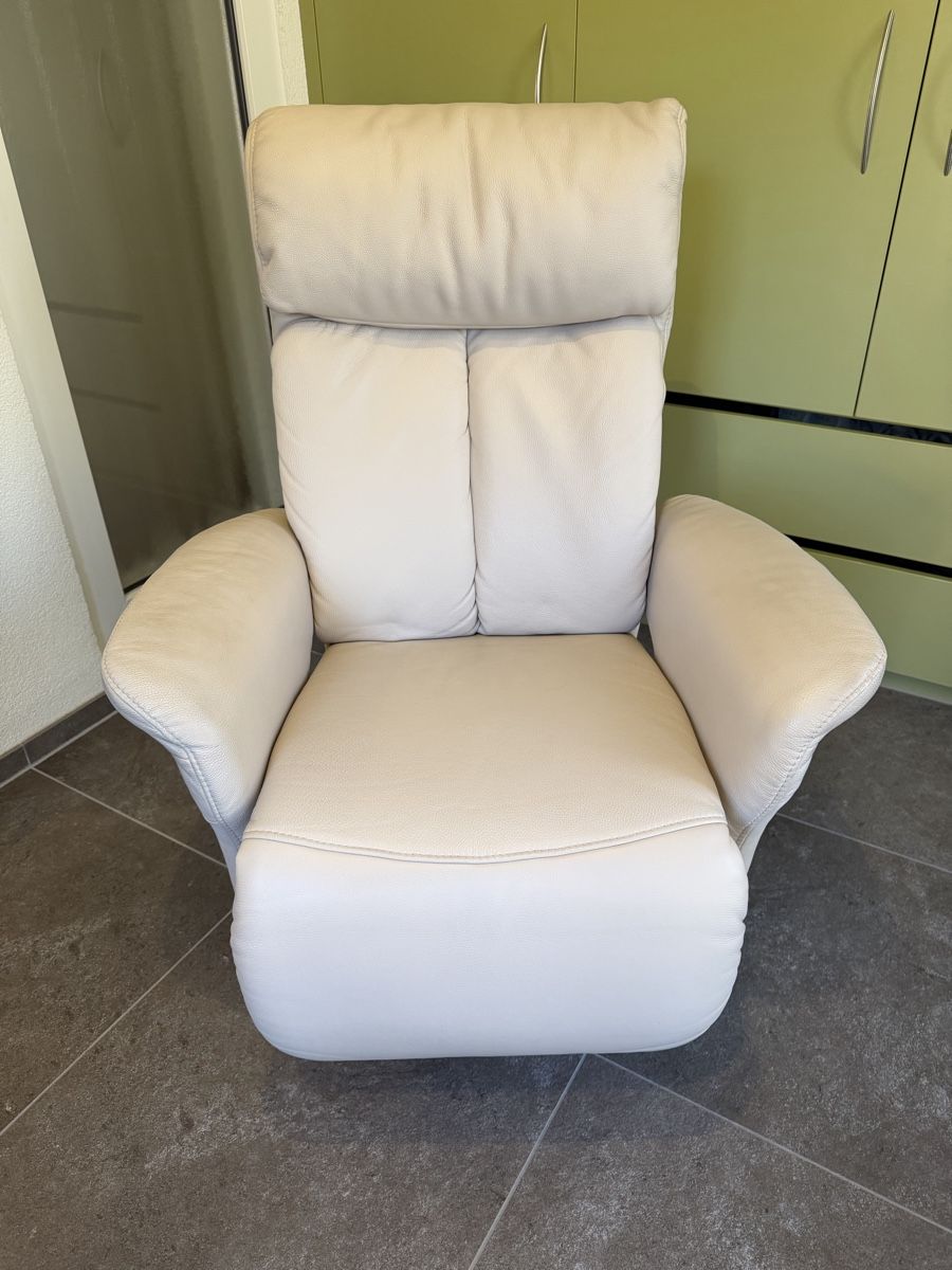 Himolla Poltrone: HIMOLLA Relax Lese- / TV-Sessel Leder – Usato da Hilterfingen venduto da sunshine0409 1