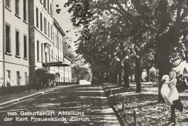 Zürich ZH Frauenklinik Geburtsabteilung Storch Bebe 1920