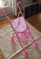 Puppenbuggy rosa klappbar für Kinder guter Zustand
