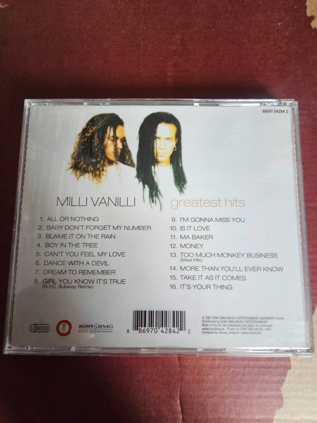 CDs: CD - Milli Vanilli – Greatest Hits – D'occasion à Biberist par Foolio0 1