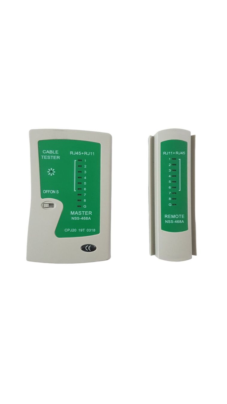 Spine: Stecker und Kabelprüfer  Netzwerktester RJ45 – Nuovo e nell'imballaggio originale da Perlen venduto da shelbycobra 1
