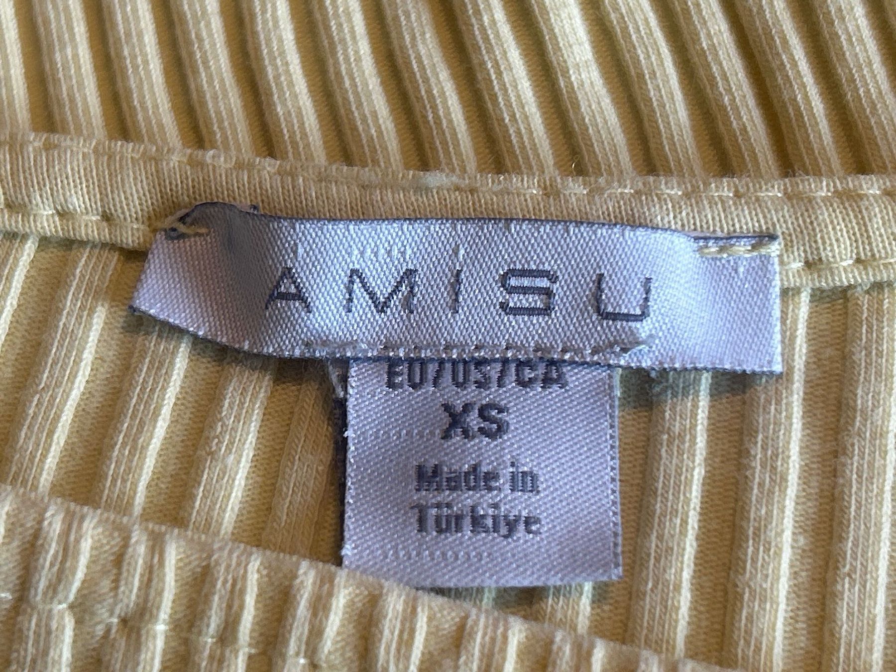 Pulls & Sweat-shirts: Rippstrick Pullover Damen gelb von Amisu Gr. XS – D'occasion à Brunnen par Nala2929 5