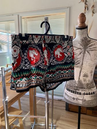 Short bohème éléphants coton T.M