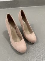 Tamaris Wildleder Pumps, hellrosa, Gr. 39, Top Zustand!
