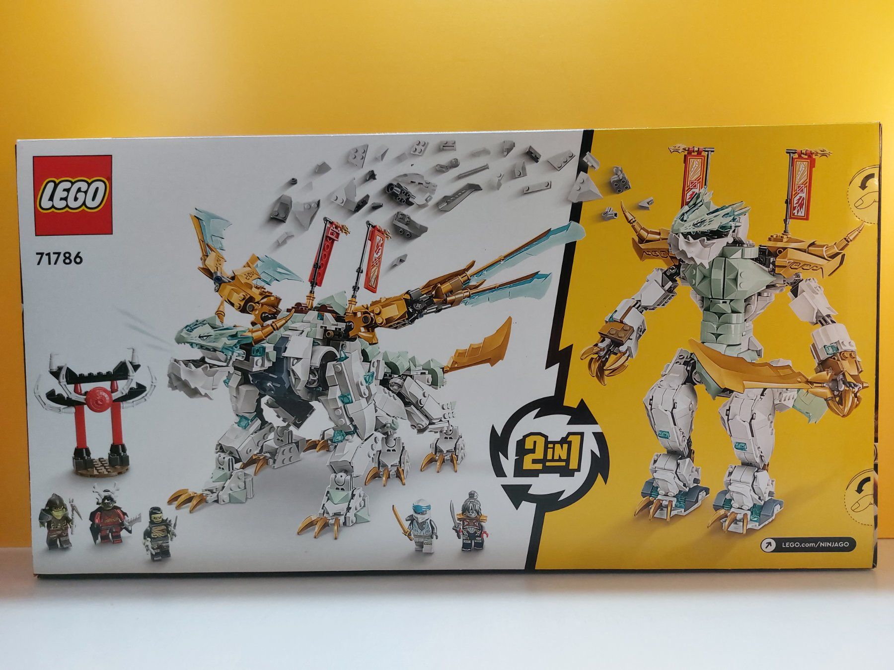 Lego Kit di costruzioni: LEGO Ninjago 71786 Zanes Eisdrache - Drache NEU – Nuovo e nell'imballaggio originale da St.Gallen venduto da TinasBauundSpiel 2