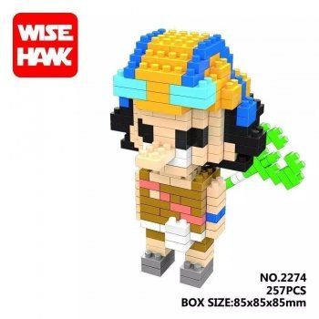 Nanoblock Baukästen: 2274 Wise Hawk - One Piece - Usopp – Neu und originalverpackt aus Hochdorf von ruest-online