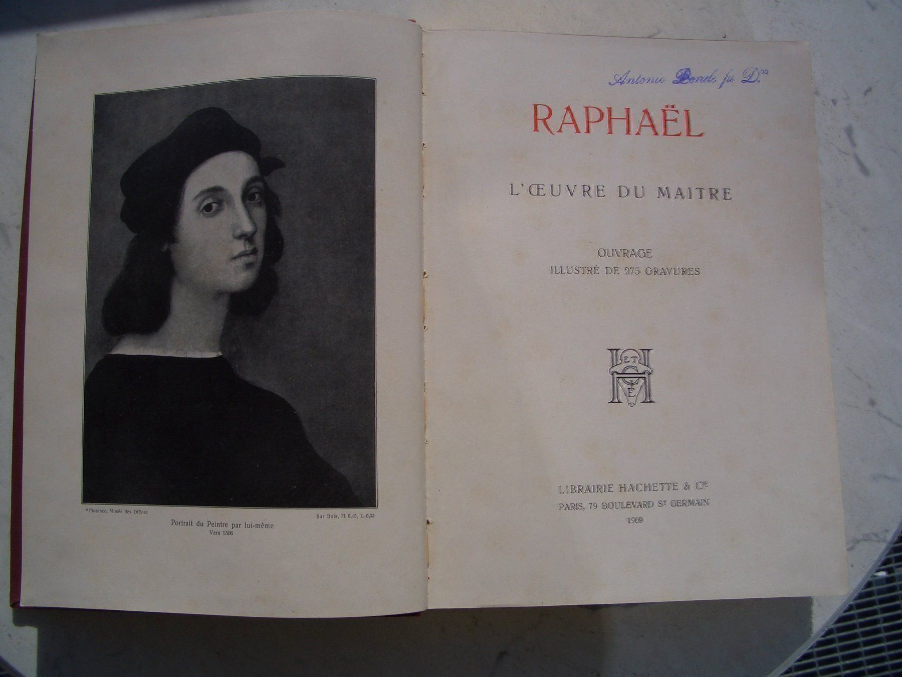 Bücher: RAPHAEL der Maler der Renaissance 248 S. mit Goldschnitt – Gebraucht aus Weggis von Captrednose 3