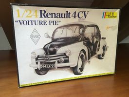 Renault 4 CV „Voiture Pie“ 1/24 Vintage Kit - Heller