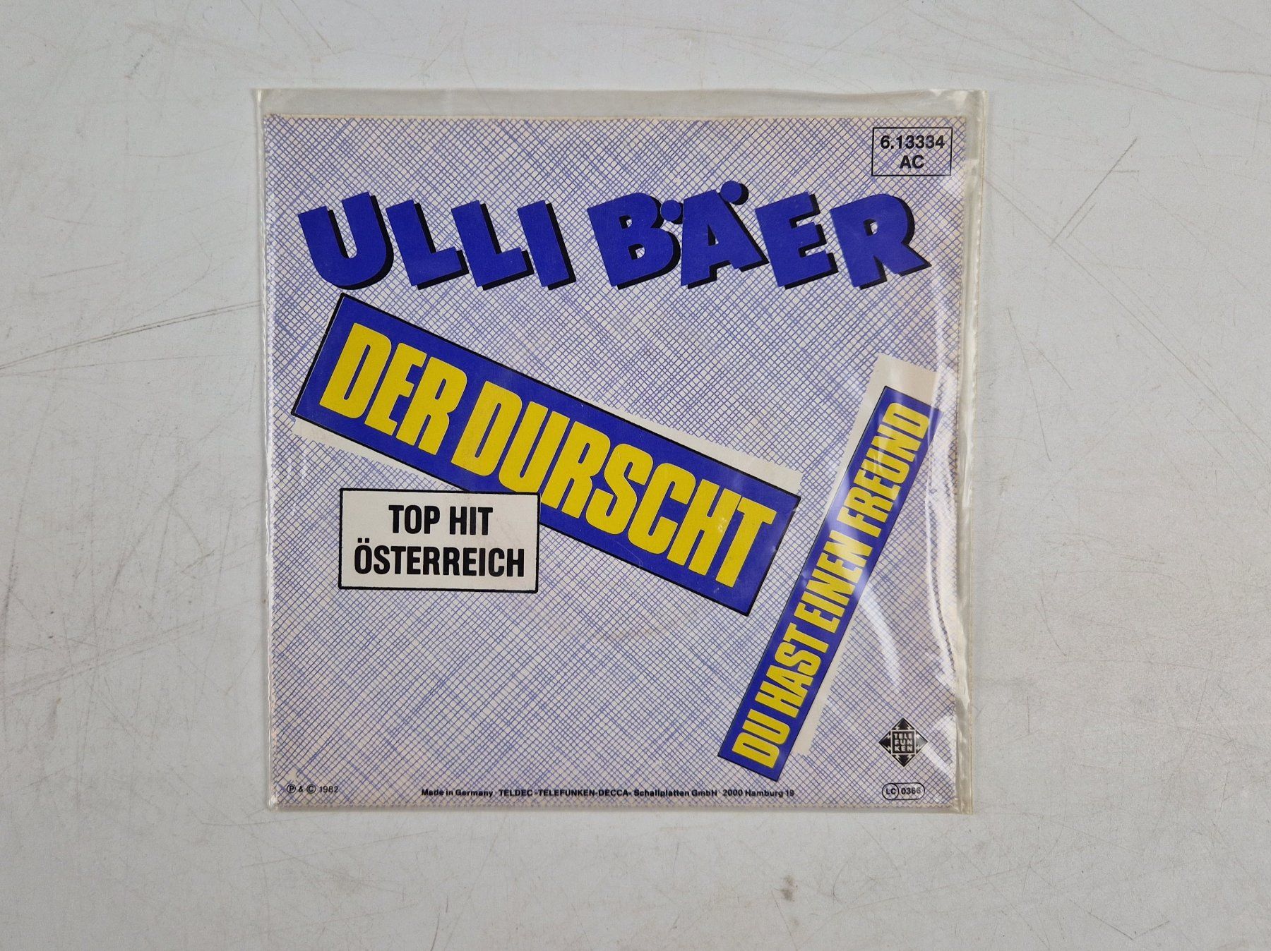 Dischi in vinile: Ulli Bäer (1 Single) – Usato da Muhen venduto da Restwert_Muhen