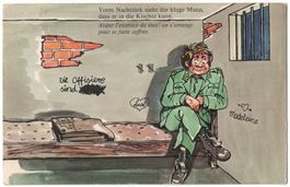 Militärhumor: Vorm Nachttürk sieht der kluge Mann… Feldpost