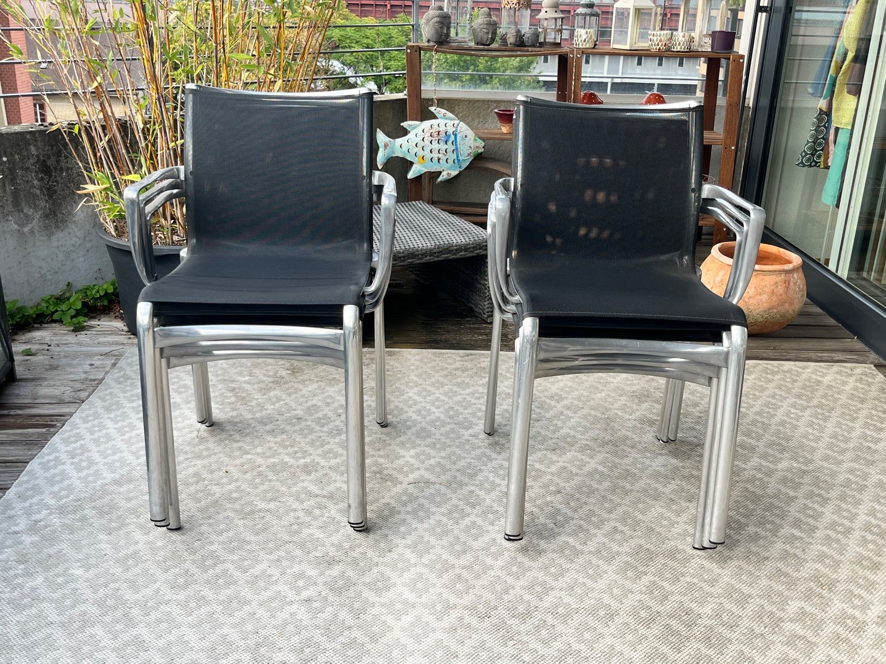 Alias Stühle: 6er Set ALIAS Big Frame 44 mit Armlehne, stapelbar – Gebraucht aus Basel von ang_vcb8 2