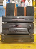 Audio Anlage Pioneer DV-343, VSX-D510, Yamaha CDC-585