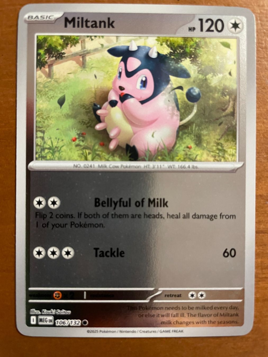 Pokémon Carte collezionabili: Pokemon Miltank Reverse (Versand gratis) – Nuovo (secondo la descrizione) da Chur venduto da Angerson