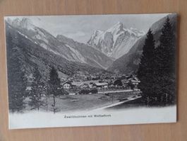 Zweilütschinen mit Wetterhorn - 1921