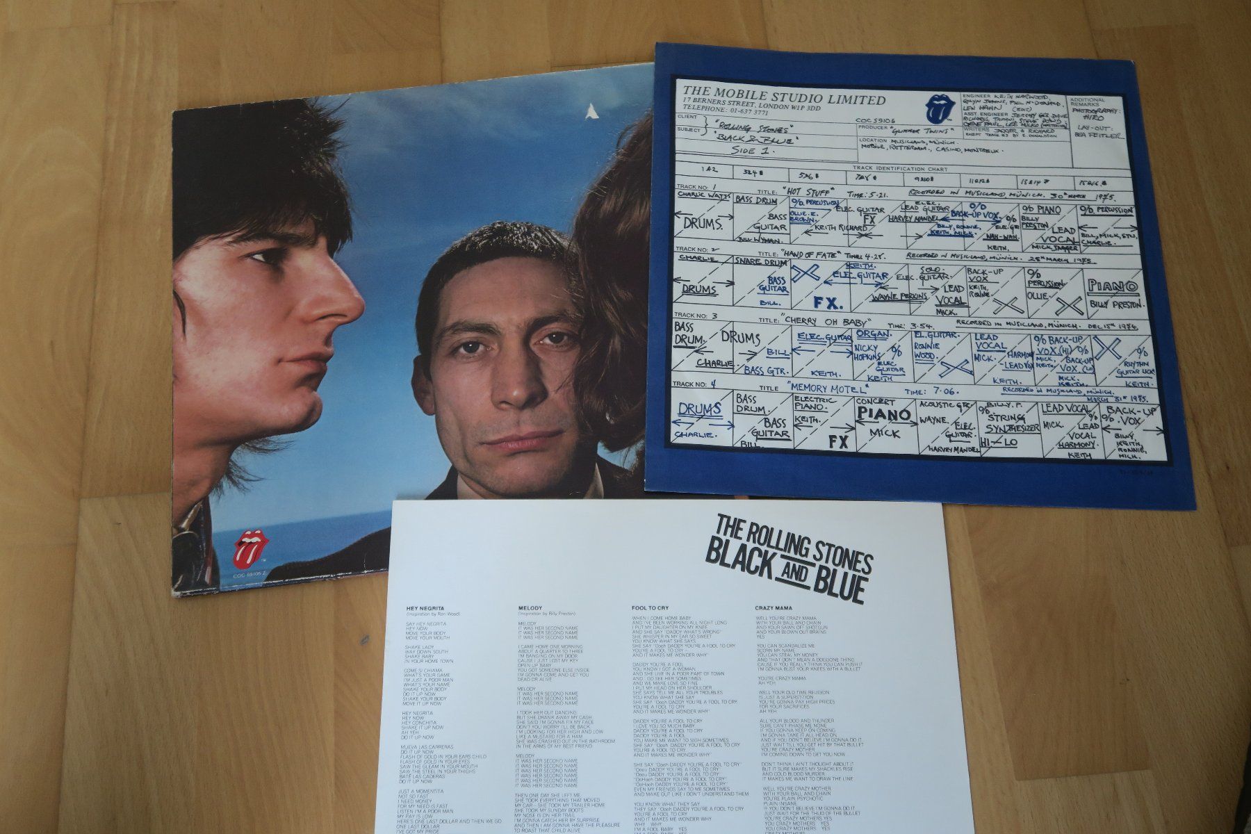 Dischi in vinile: The Rolling Stones – Black And Blue – Usato da Thun venduto da Karibu70 3