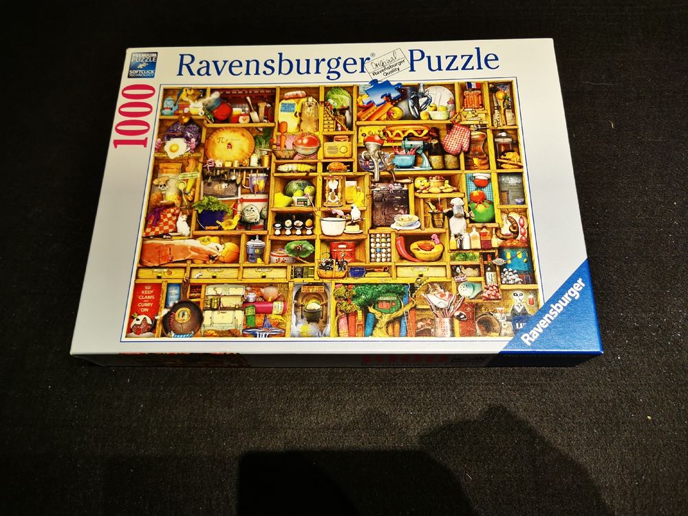 Puzzle Jumbo 1000 Pièces, Karl Bang, Complet Et D'occasion, Carton