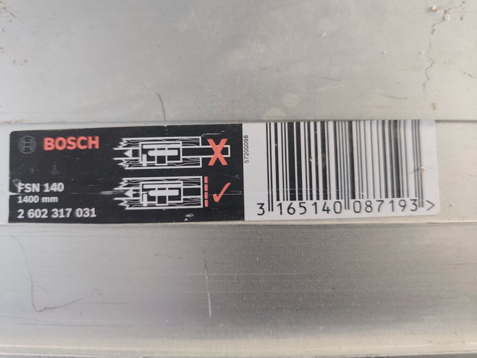 Bosch Tutti gli attrezzi: Bosch Führungsschiene – Usato da Dussnang venduto da Rusti1 2