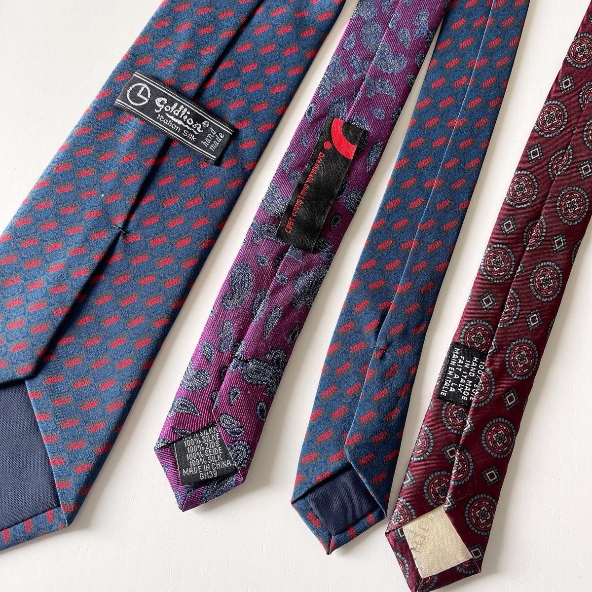 Cravatte: SET OF SILK TIES  – Nuovo (secondo la descrizione) da Emmen venduto da Avviivva_Com2023 4