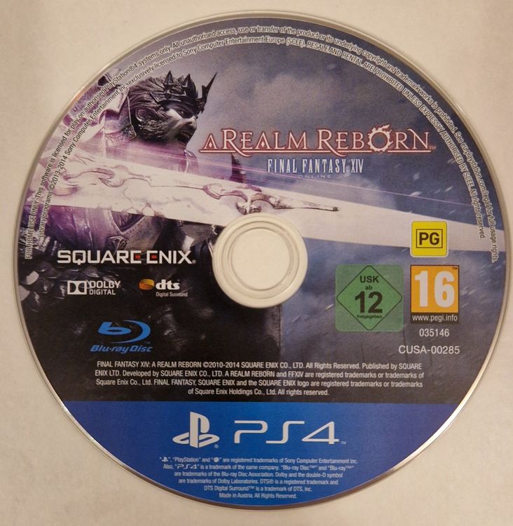 Final Fantasy XIV A Realm Reborn PS4 Kaufen auf Ricardo
