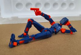 Actionfigur Spielzeug zum Zusammensetzen (ca. 55 Teile) 4x14