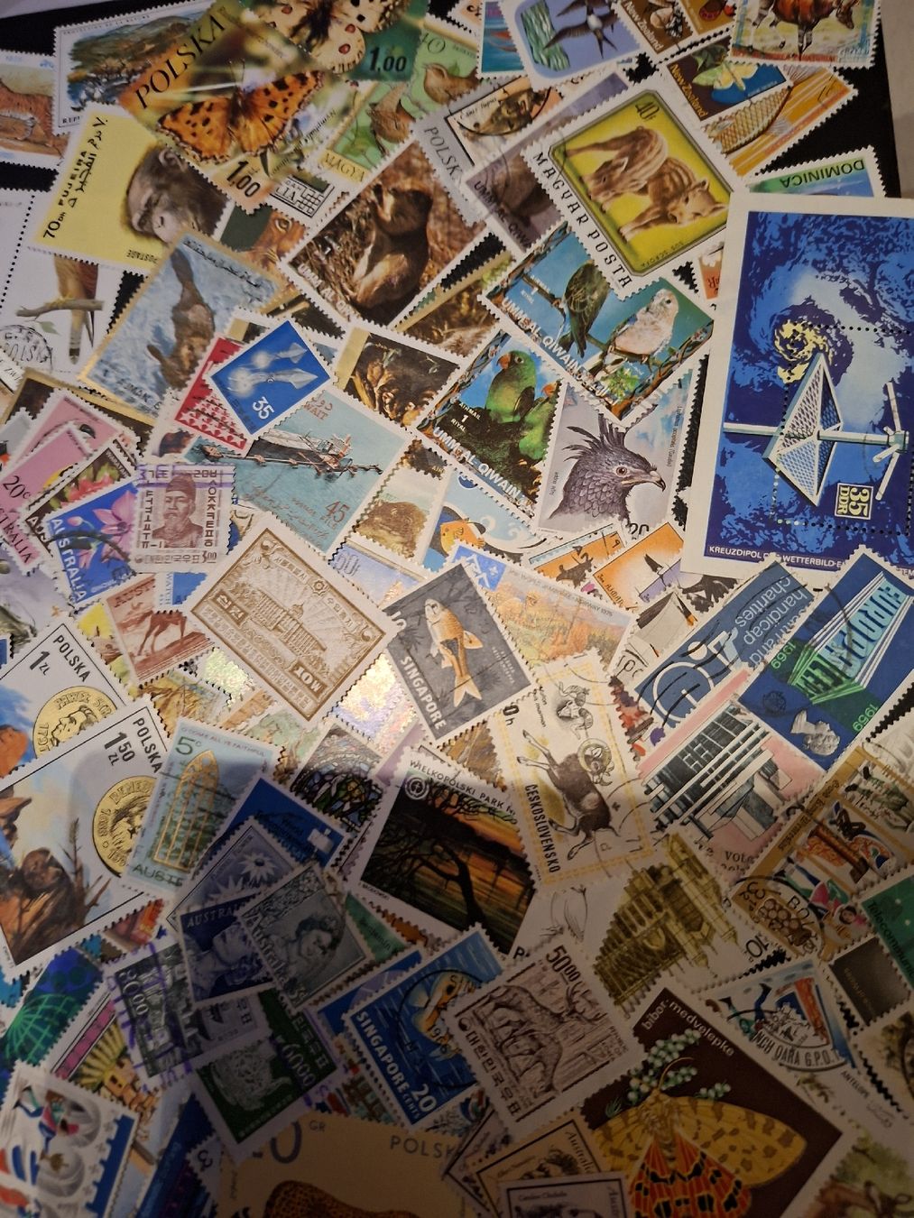 Alle Briefmarken: Lot Motiv Marken div. Länder – Gebraucht aus Balgach von SIMEON27 4