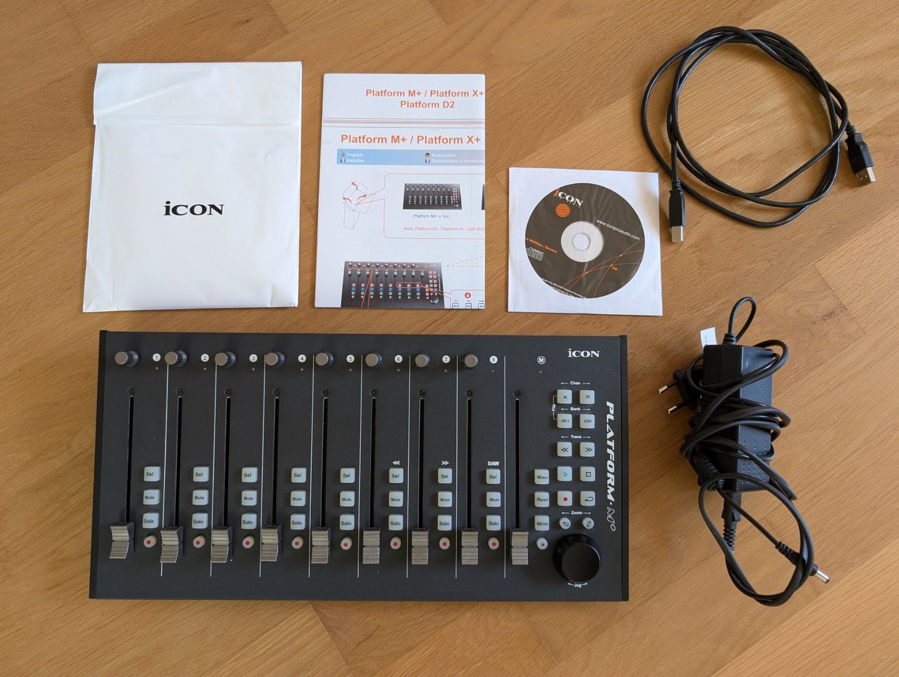 Icon Mischpulte: iCON Platform M+ – DAW-Controller mit Motorfadern – Gebraucht aus Riedern von Marco-Hegner 3