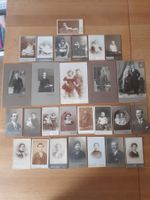 GLARUS - LOT ANTIKER PHOTOGRAPHIEN - 5 CABs - 22 CdV